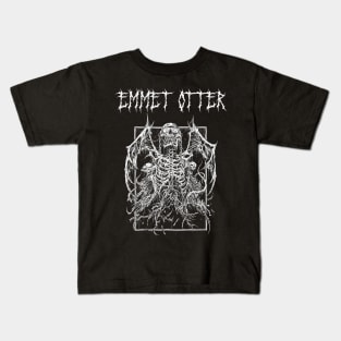 emmet otter death metal Kids T-Shirt